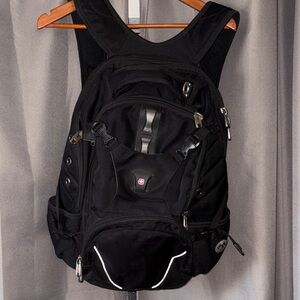 Wenger Black and Gray Backpack